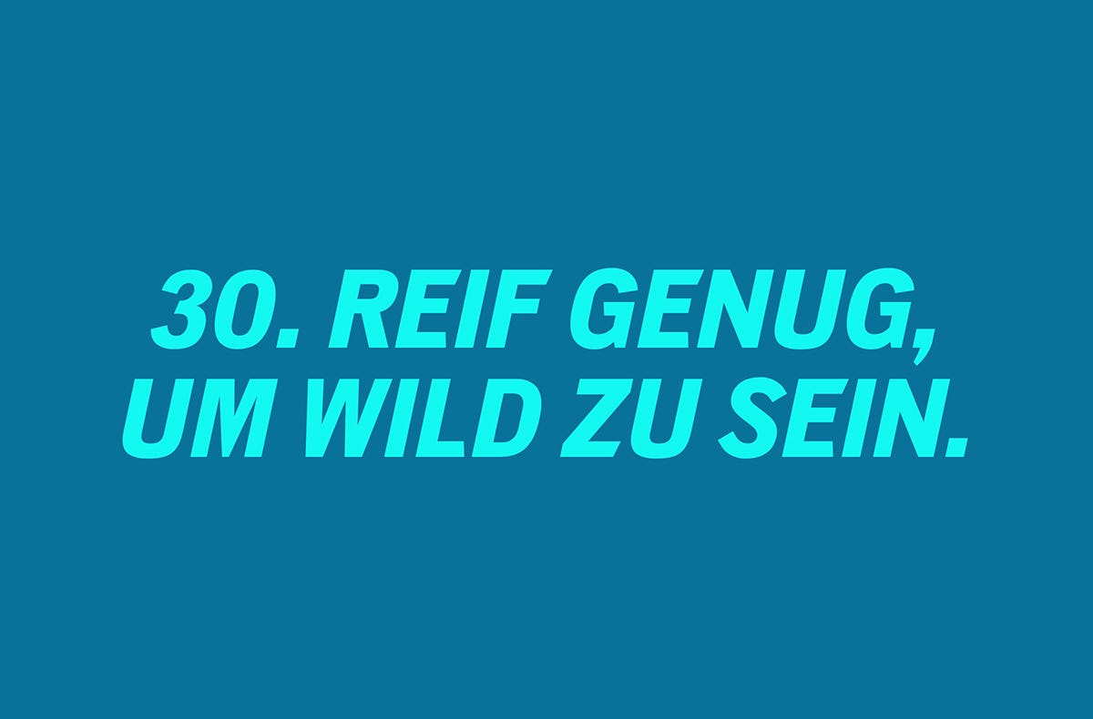 Flexibles Geschenk 30. Geburtstag