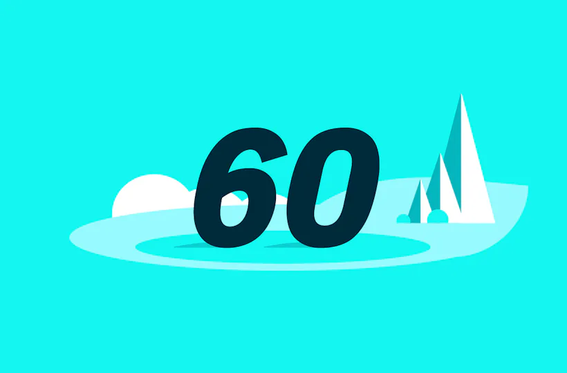 Flexibles Geschenk 60. Geburtstag (Insel)
