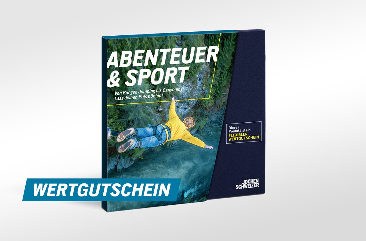 Geschenkbox Abenteuer & Sport - Wertgutschein