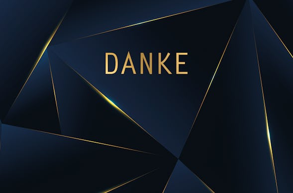 Flexibles Geschenk Danke