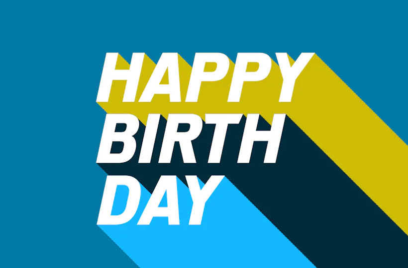 Flexibles Geschenk Geburtstag