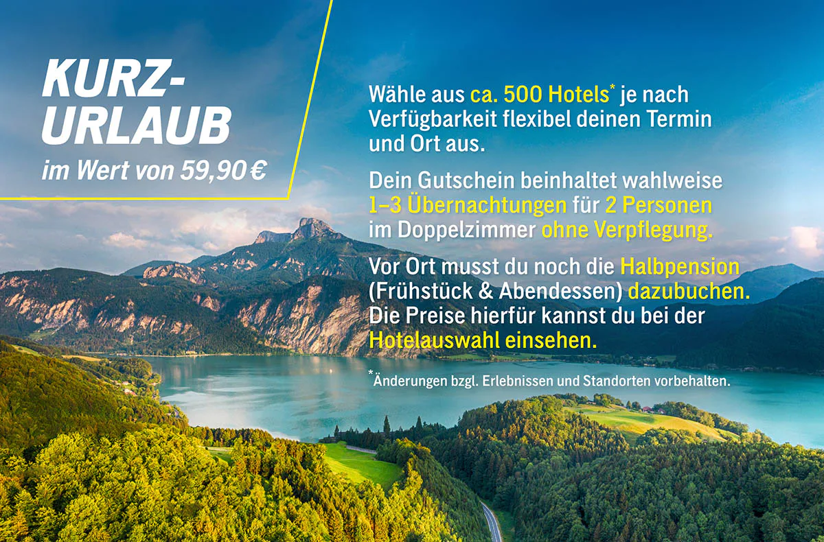 Geschenkbox Kurzurlaub - 4