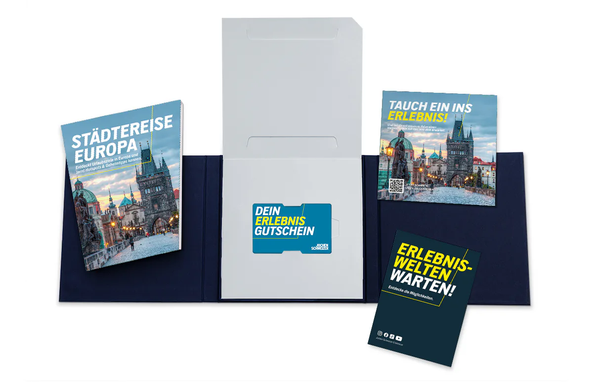 Geschenkbox Städtereise Europa - 2