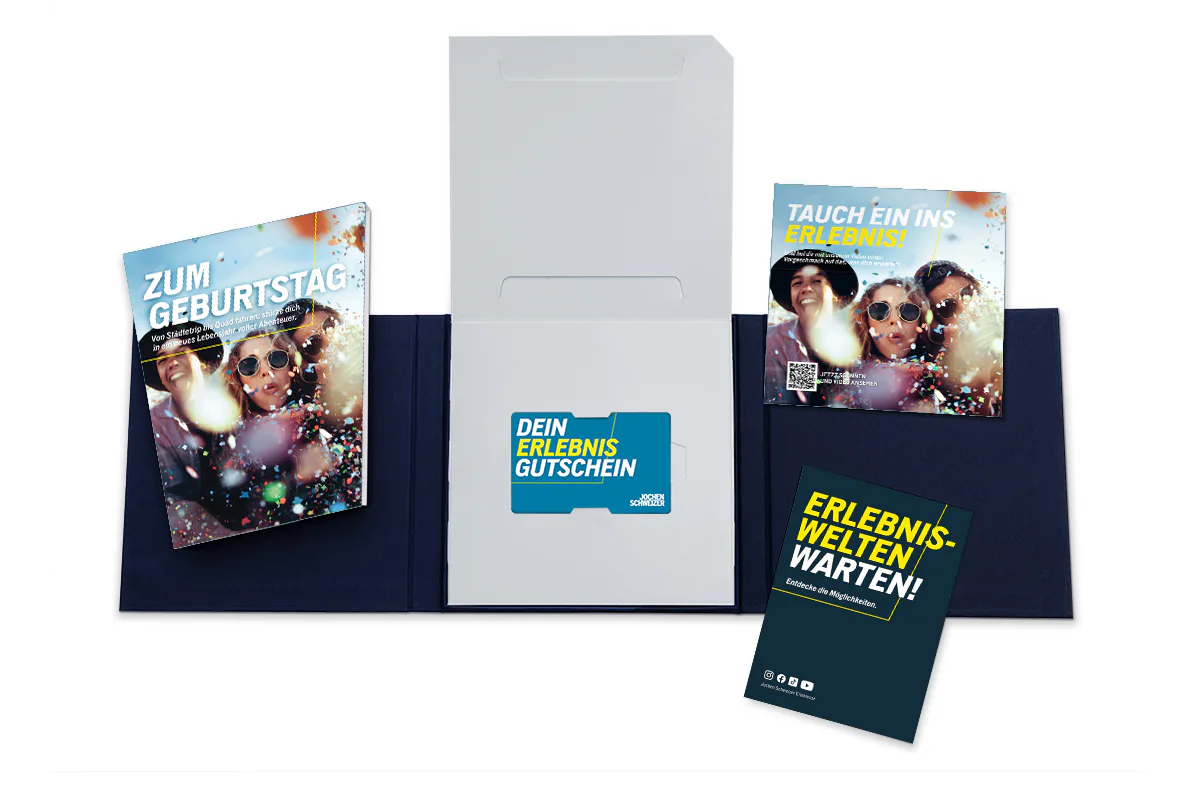 Geschenkbox Zum Geburtstag für Zwei - 2