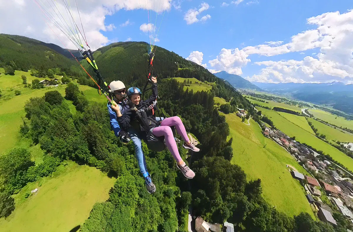 Gleitschirmtandemflug Zell am See - Kaprun - 1