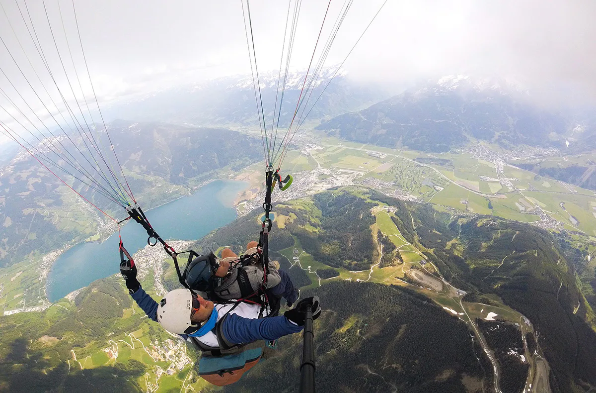Gleitschirmtandemflug Zell am See - Kaprun - 10