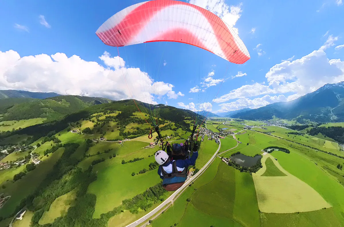 Gleitschirmtandemflug Zell am See - Kaprun - 4