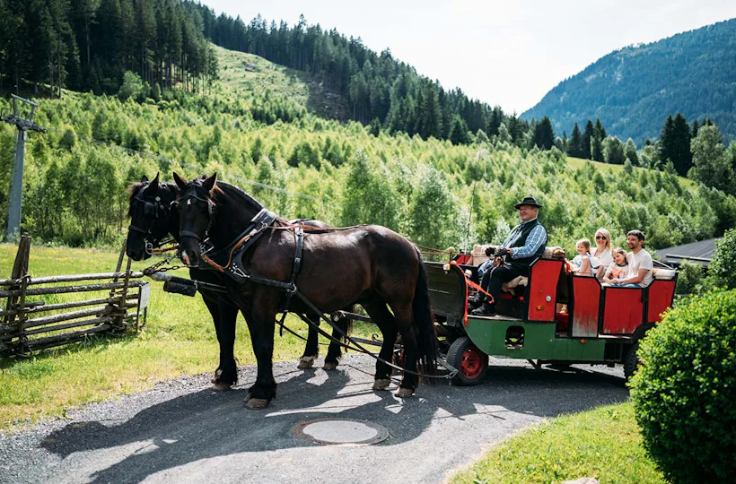 Romantische Pferdekutschenfahrt Bad Kleinkirchheim für 2