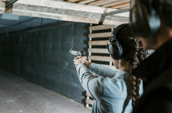 Großkaliber Schieß-Training