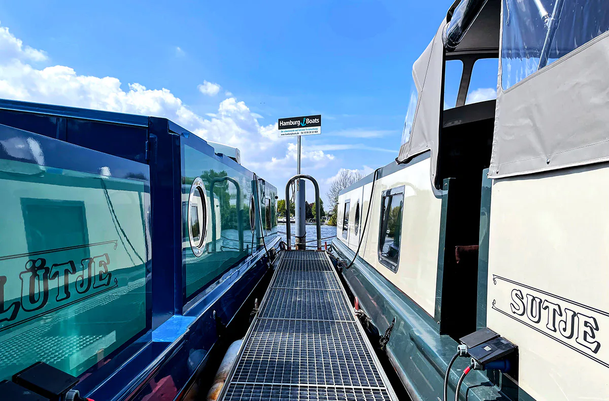 Hausboot Übernachtung in Hamburg für 2 - 5