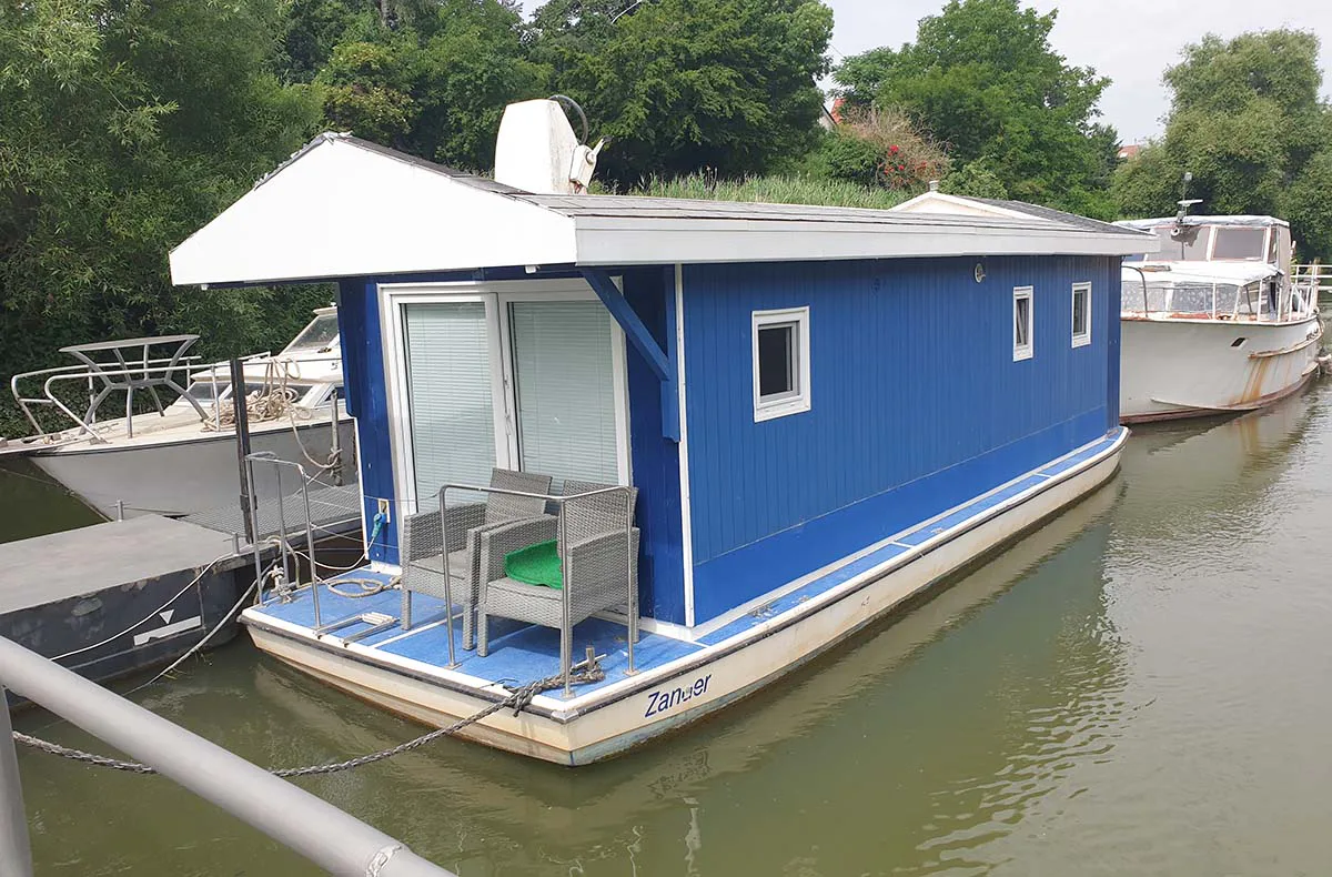 Hausboot Zander auf dem Rhein für 2 (3 Nächte) - 1