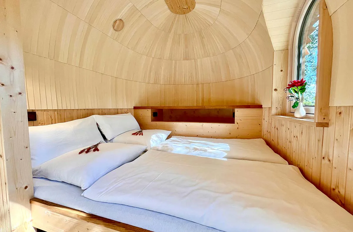 Außergewöhnlich Übernachten im Holz Iglu Oranienburg für 2 (1 Nacht) - 7