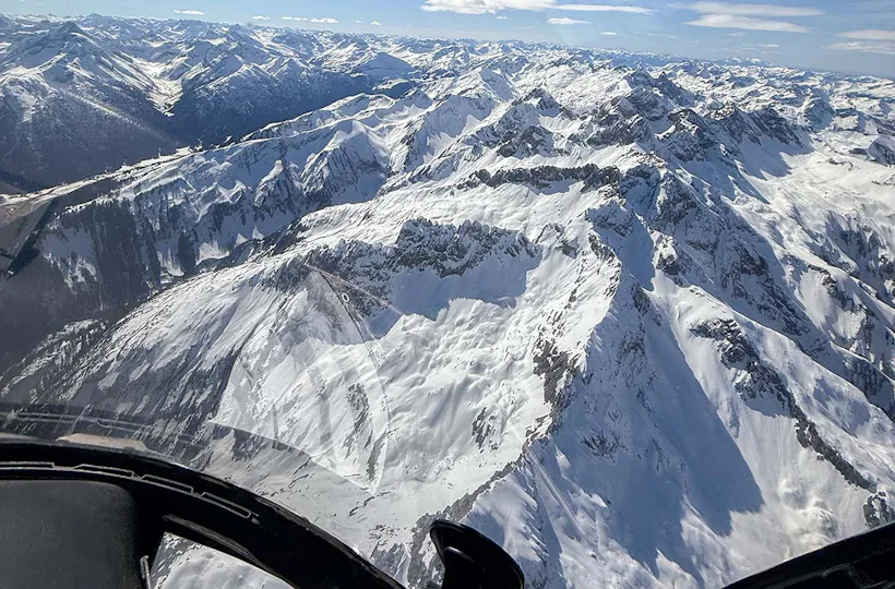 Hubschrauber Rundflug Alpen (1 Std.)
