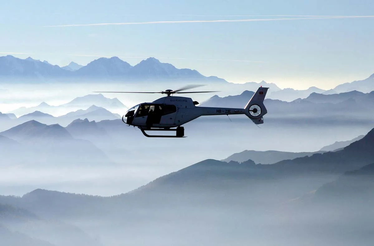Hubschrauber Rundflug über die sächsische Schweiz - 2
