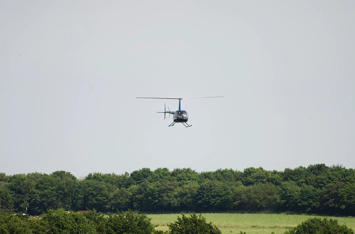 Hubschrauber selber fliegen Egelsbach (20 Min.) - 5
