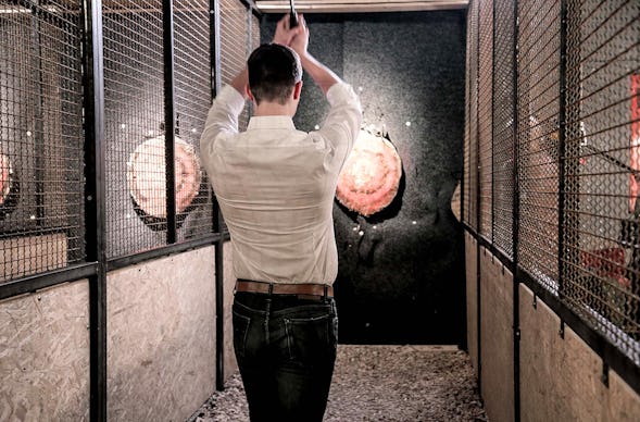 Indoor Axtwerfen Würzburg für 2 (1,5 Stunden)