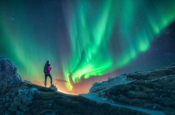Island Kurztrip mit Polarlichter-Tour