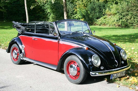 VW Käfer Cabrio fahren München