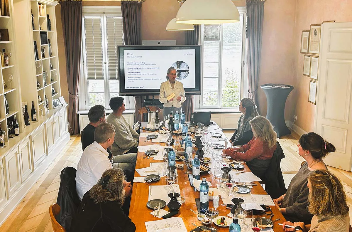 Käse und Weinseminar in der Villa Mumm Eltville - 3