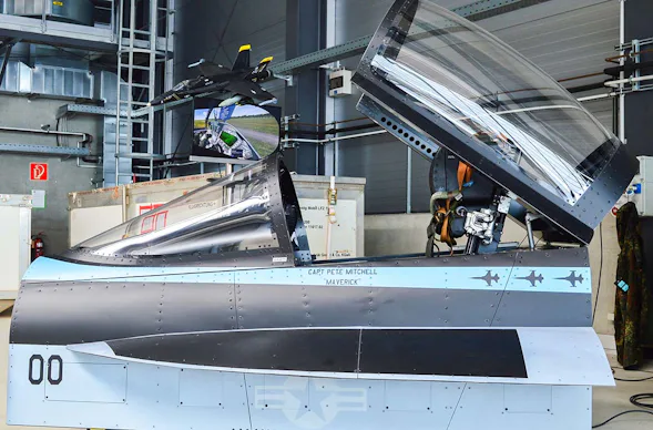 Kampfjet Simulator Gensingen (F18 Hornet) - Maverick for a day