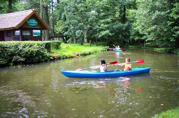 Kanu-Tour auf der Spree