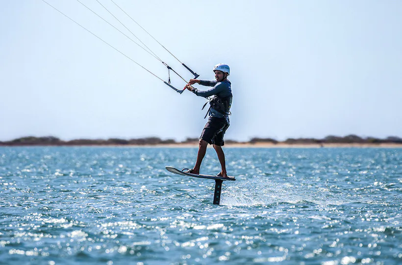 Kitefoilkurs in Südfrankreich