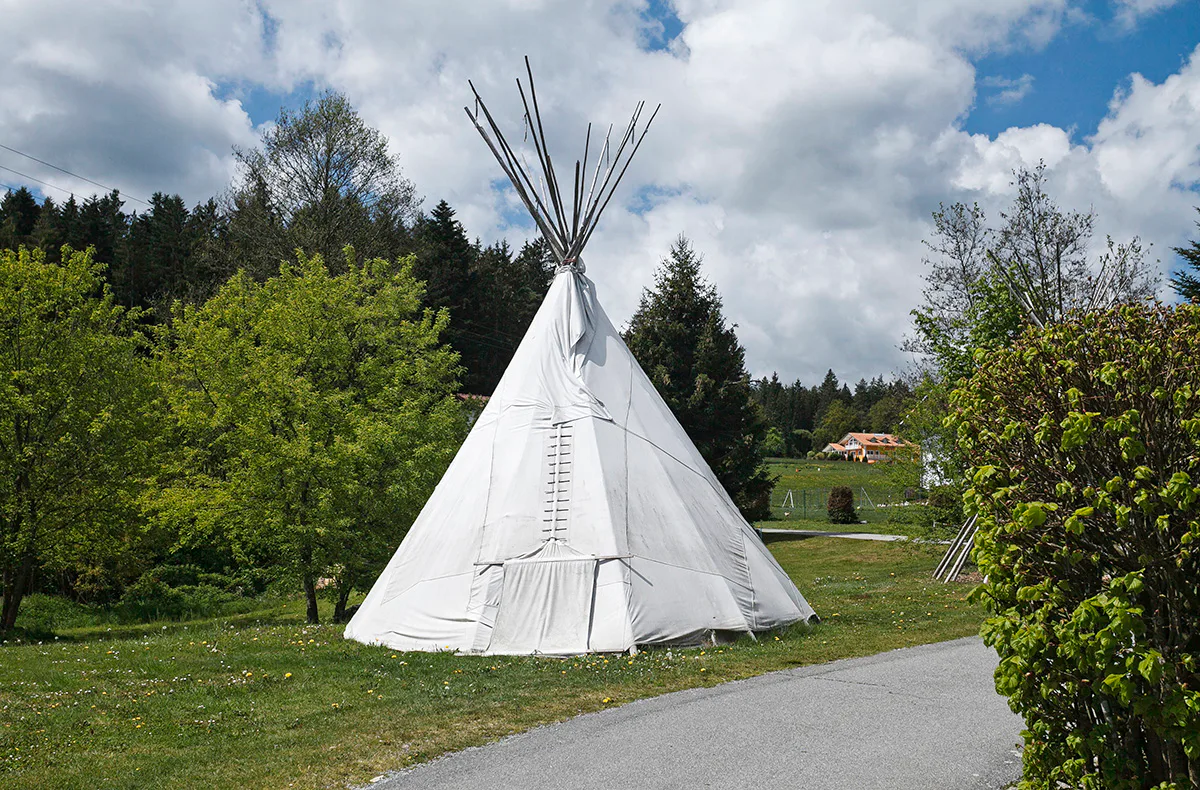 Außergewöhnliche Übernachtung im Tipi Viechtach für 2 - 2