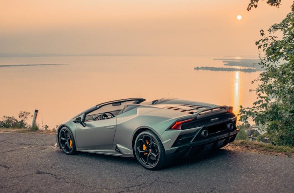 Lamborghini Huracan Evo Spyder fahren Widnau (6 Std.)