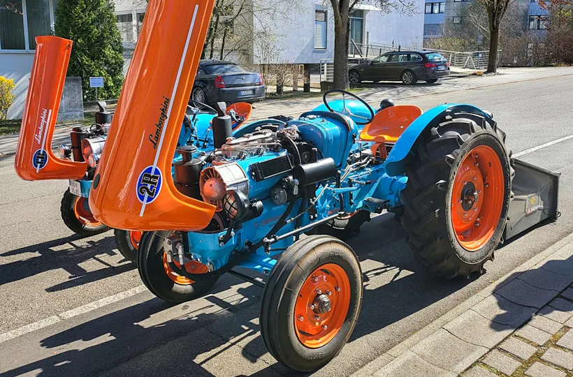 Lamborghini Traktor fahren Sindelfingen (Ganztags)