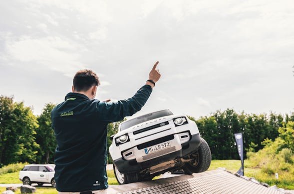 Land Rover Offroad Starter-Experience bei Wuppertal