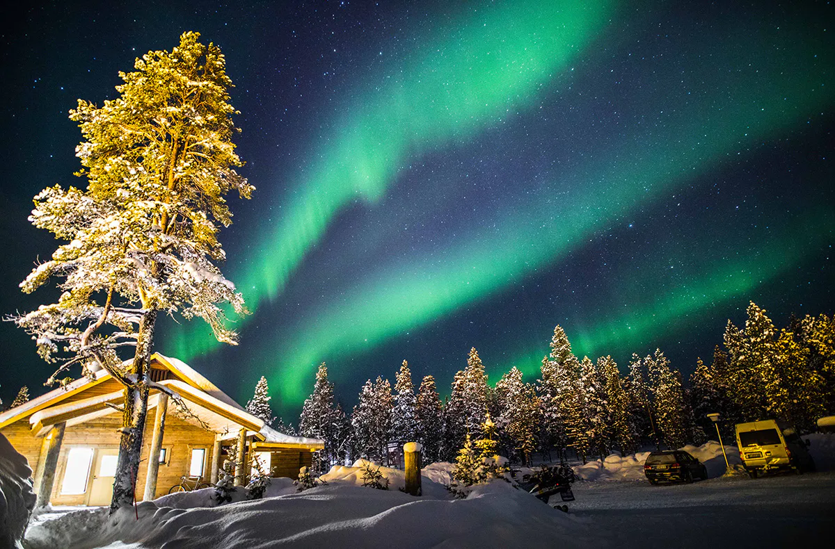 Lappland mit Schlittenfahrt für 2 - 4