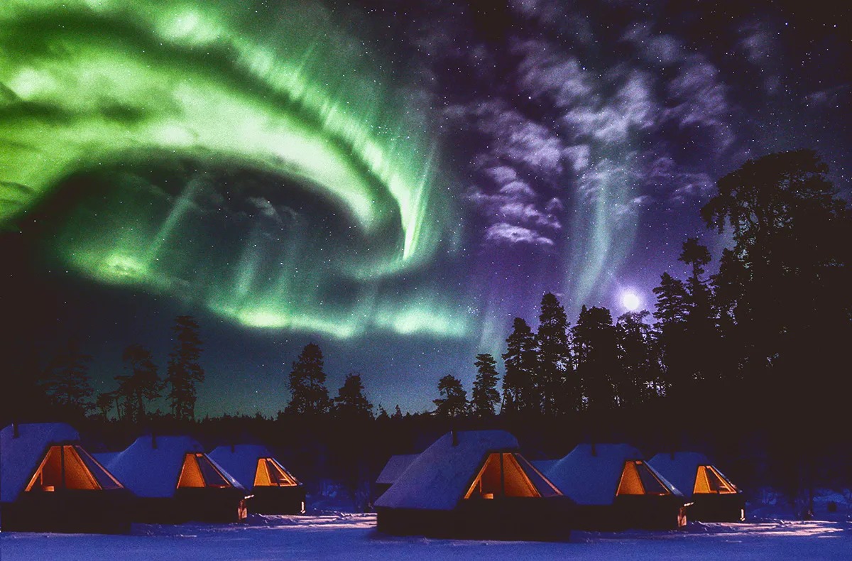 Lappland mit Schlittenfahrt für 2 - 5
