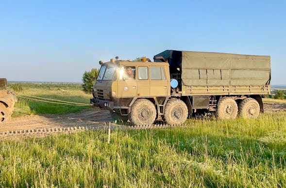 Lastwagen Offroad-fahren Prag