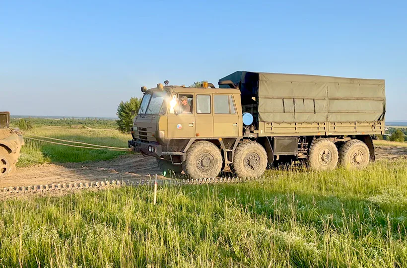 Lastwagen Offroad-fahren Prag
