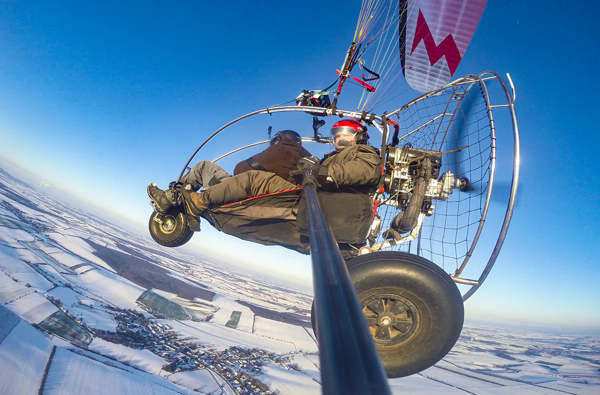 Motorgleitschirm fliegen Gaweinstal - 2