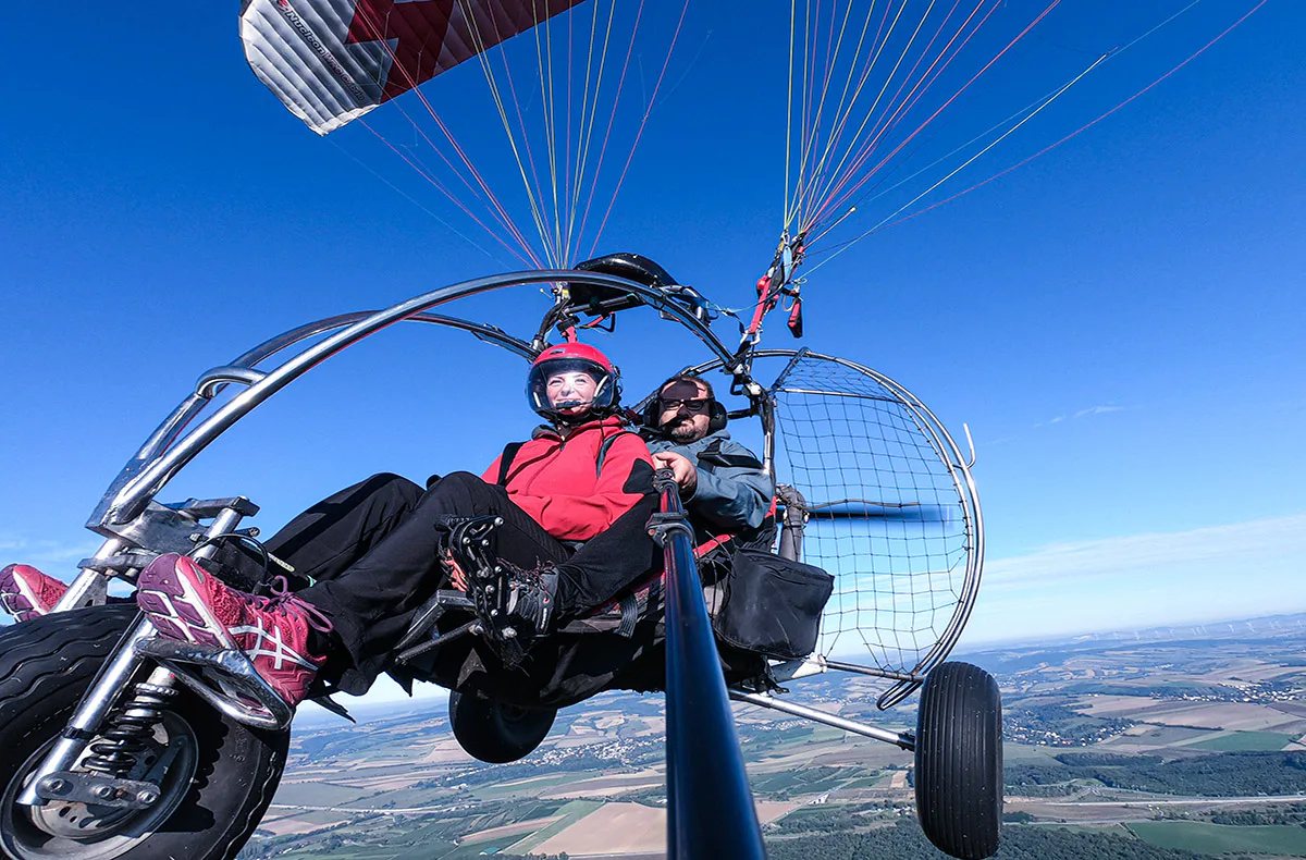 Motorgleitschirm fliegen Gaweinstal - 3