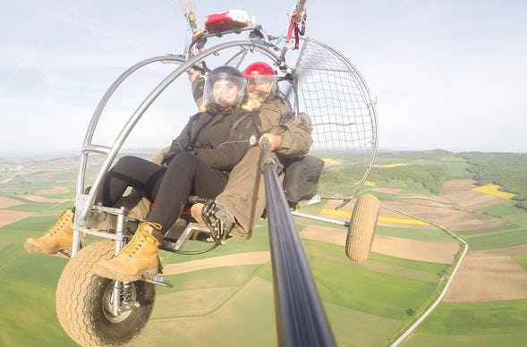 Motorgleitschirm fliegen Gaweinstal (1 Std.)