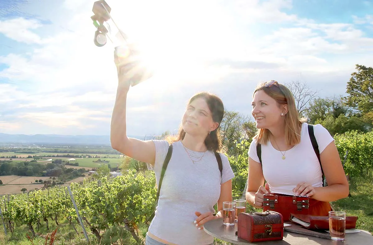 Outdoor Escape Gruppe - Anfänger "In Vino Veritas" Osthofen - 2