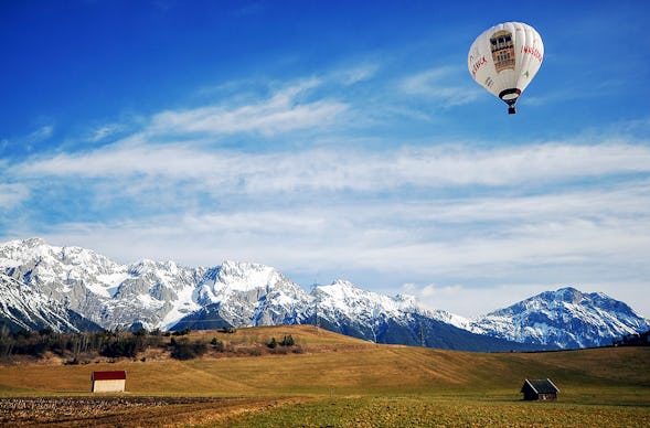 Panorama Ballonfahrt Achensee