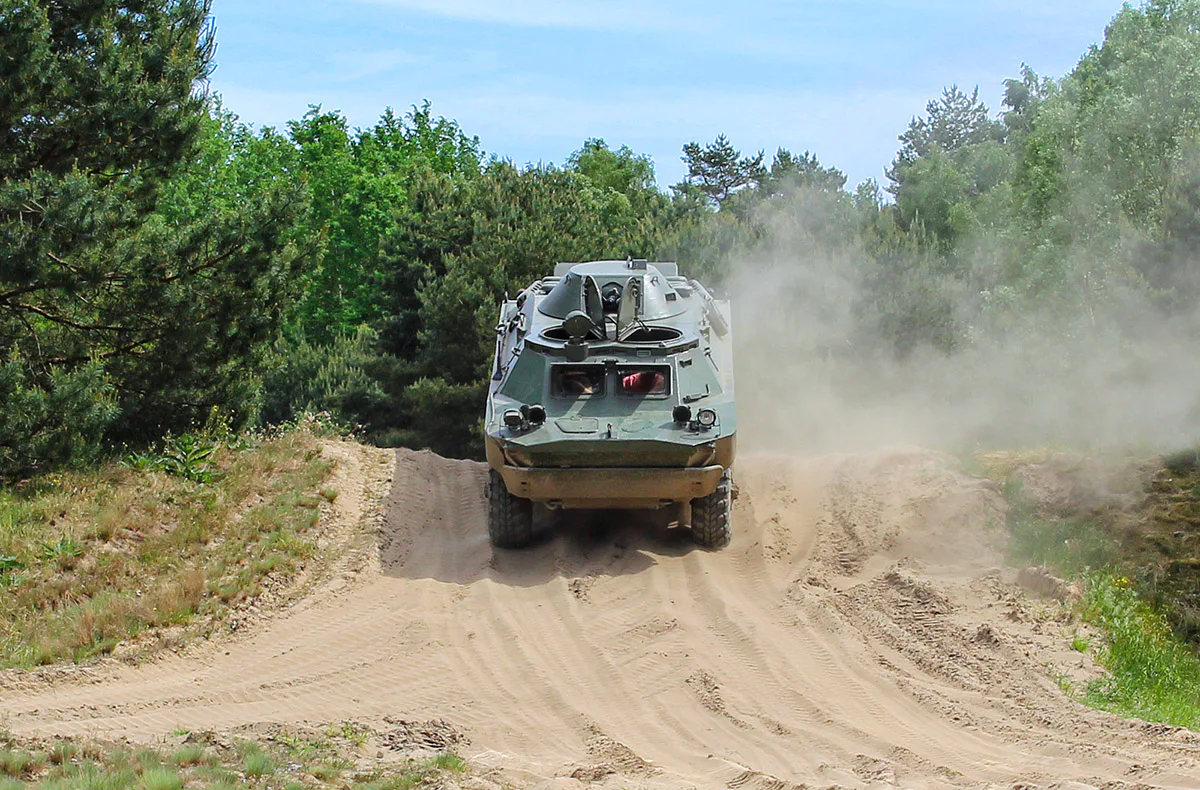 Radpanzer fahren Mahlwinkel - 2