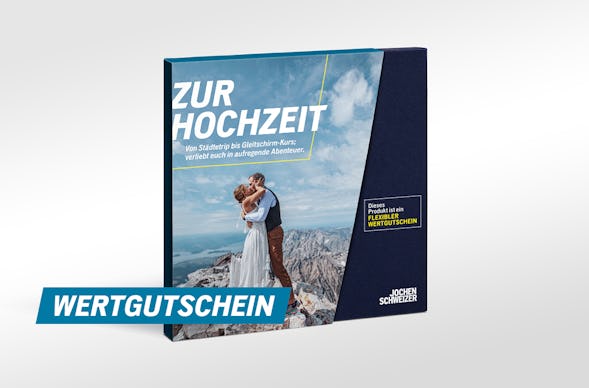 Geschenkbox Zur Hochzeit für Zwei - Wertgutschein als PDF
