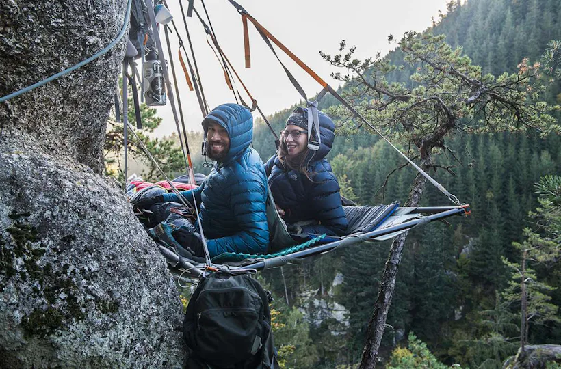 Portaledge Übernachtung Oberösterreich für 2