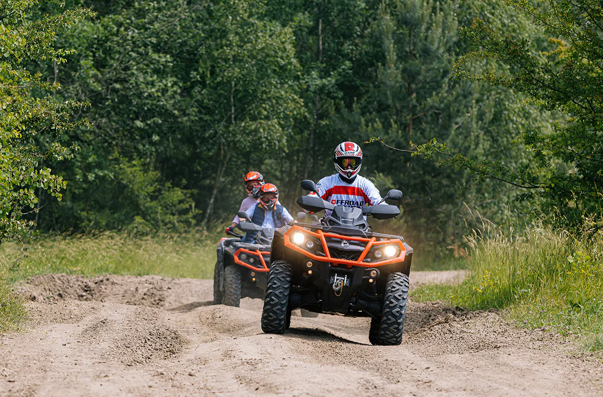 Quad Offroad fahren Prag (1 Std.) - 2