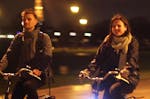 Sightseeing-Radtour durch Paris bei Nacht
