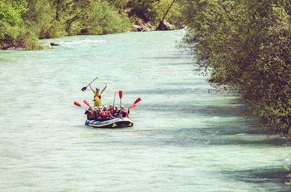 Rafting-Halbtagestour auf der Isar Lenggries