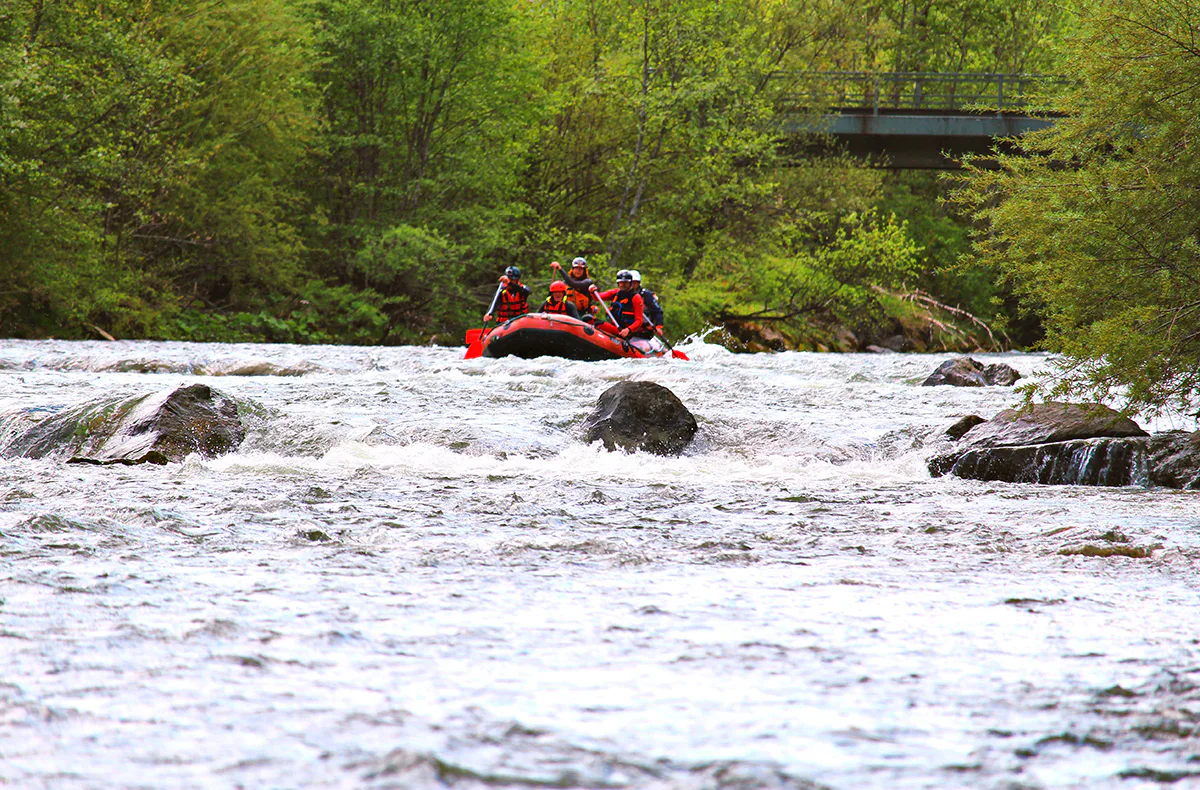 Rafting Tour Immenstadt im Allgäu für 2 - 4