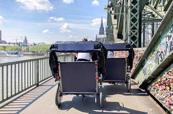 Rikscha-Fahrt Köln für 2