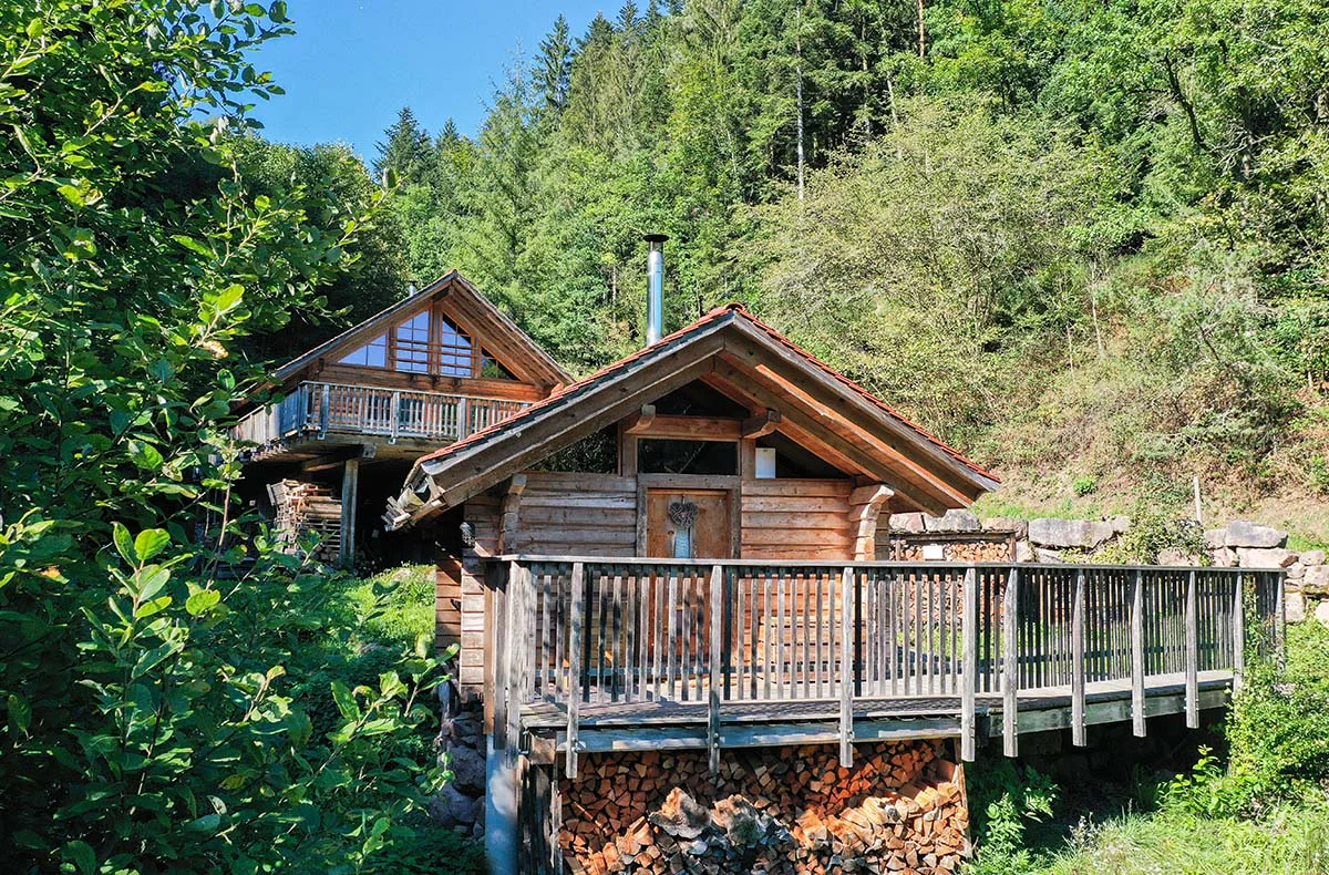 Romantikurlaub Hütte mit Vesperkorb Schwarzwald für 2 (1 Nacht) - 3