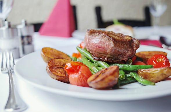 Romantisches Dinner Hamburg für 2