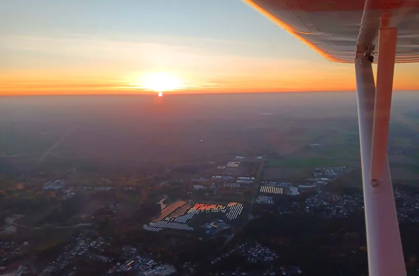 Rundflug Leipzig Trebbin